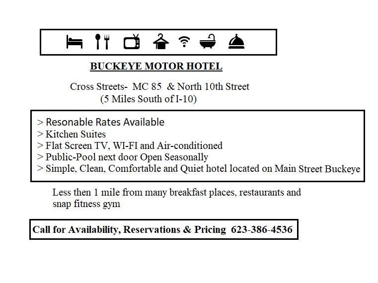 Buckeye Motor Hotel Екстер'єр фото